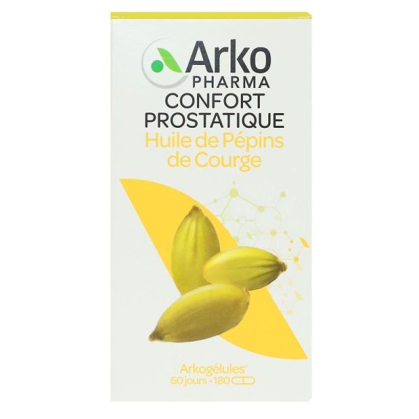 Arkopharma - Huile Pepin de Courge Bio - 180 gélules