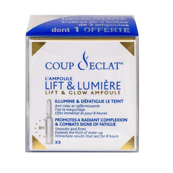 Asepta - Coup d'éclat - 3 ampoules + pochette offerte