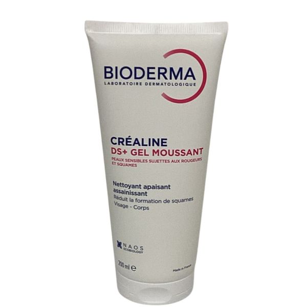 Bioderma - Créaline DS+ Gel Moussant apaisant anti-rougeurs et anti-squames - 200 ml