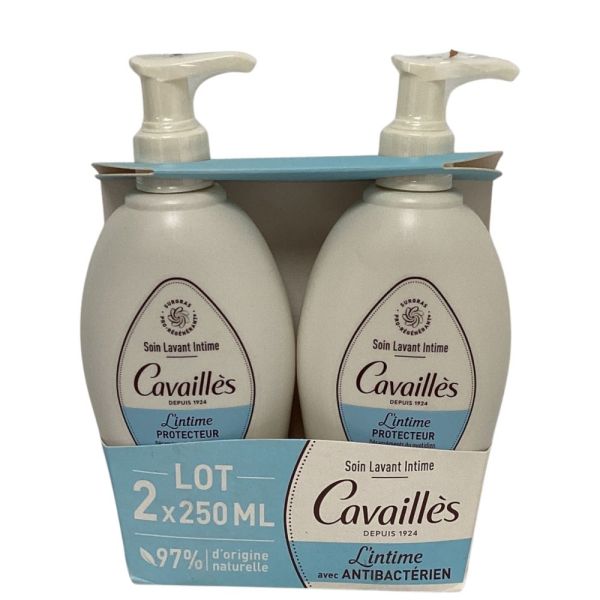 Cavaillès - Soin lavant L'intime protecteur - lot de 2x250ml