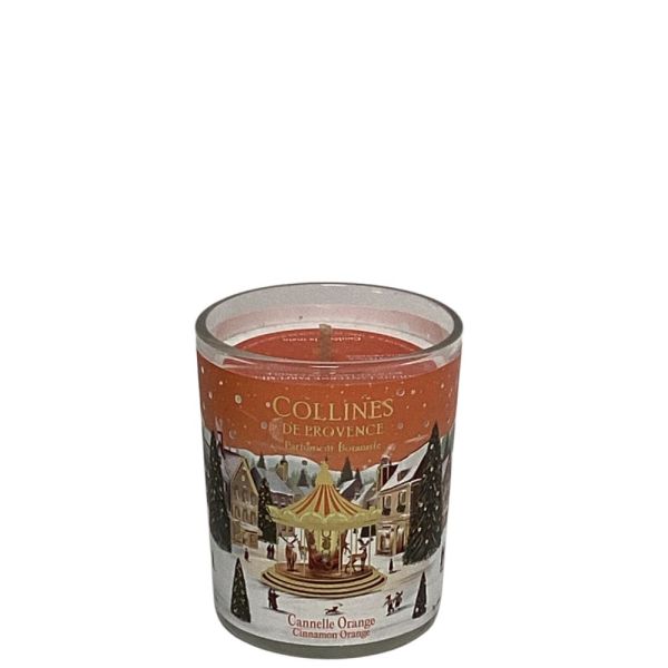 Collines de Provence - bougie parfumée Cannelle Orange - 75g