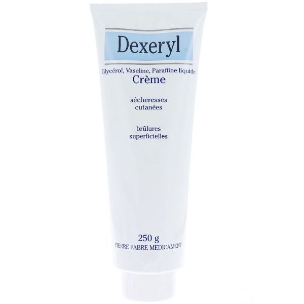 Dexeryl - Crème sécheresses cutanées, brûlures superficielles - 250 g