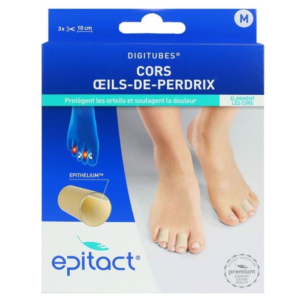 Epitact - Digitubes Cors œils de perdrix - 3 unités