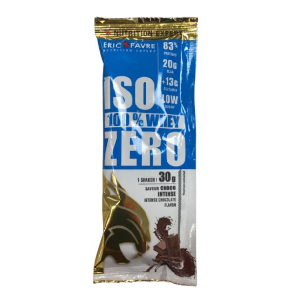 Eric Favre - Iso 100% Whey zero poudre protéinée saveur chocolat  - 30g