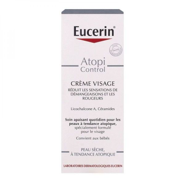 Eucerin - AtopiControl crème visage calmante - 50ml