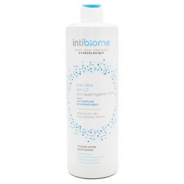 Intibiome - Soin lavant hygiène intime bien être pH4 - 500ml