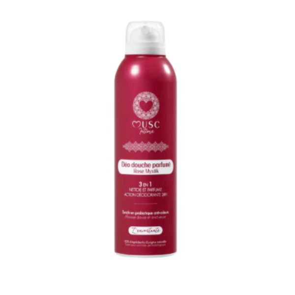 Musc intime - Déo douche parfumé Rose Mystik L'envoutante - 200 mL