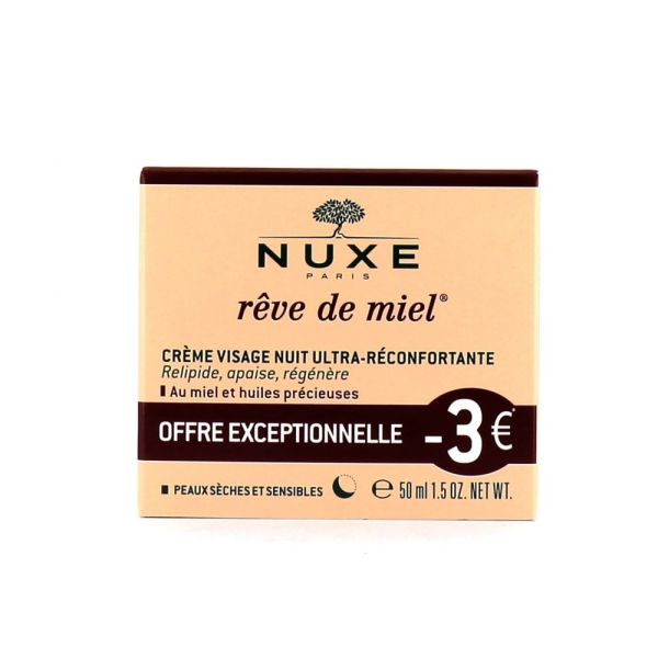 Nuxe - Rêve de miel Crème de nuit - 50ml