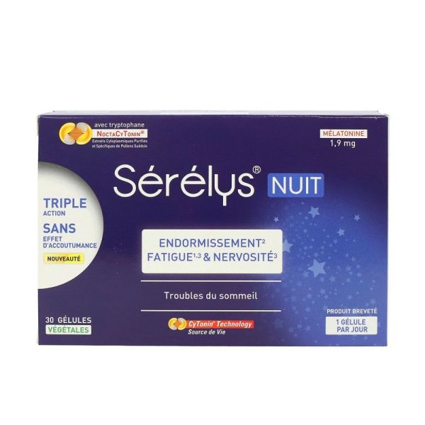 Sérélys Pharma - Sérélys Nuit 30 gélules