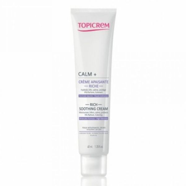 Topicrem - CALM+ Crème apaisante riche - 40 ml