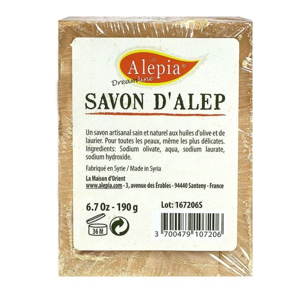 Alepia - Savon d'Alep - 190g