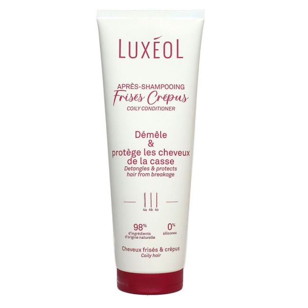 Nutravalia - Luxéol Après-shampoing Frisés Crépus - 250ml