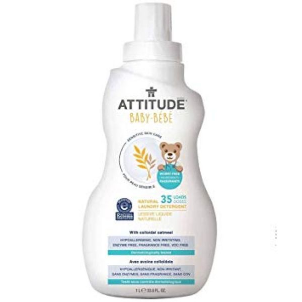 Attitude bébé - Lessive liquide naturelle - 1 litre