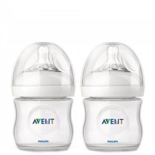 Avent - Biberon natural naissance et plus débit lent - 2 x 125ml