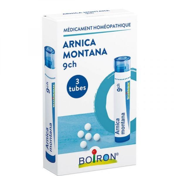 Boiron - Arnica Montana - tube granules - 3 tubes 9CH