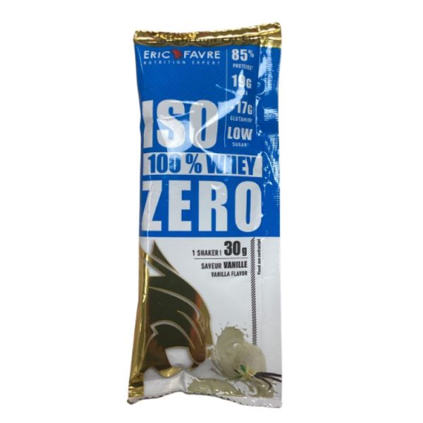 Eric Favre - Iso 100%whey zero gout vanille - 1 shaker 30g