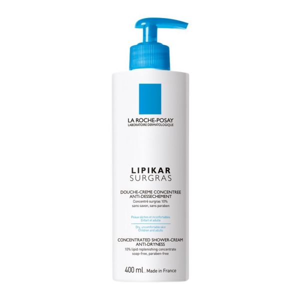 La Roche-posay - Lipikar surgras crème lavante anti-dessèchement