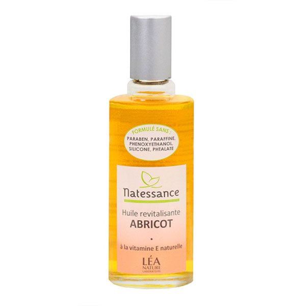 Natessance - Huile végétale d'abricot 100 % pure - 50 ml