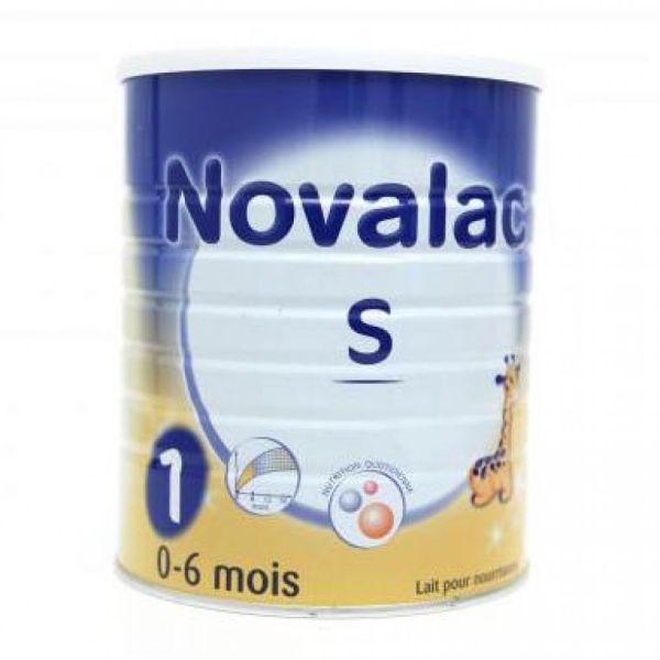 Novalac 1 Lait pour Bébé 0-6 mois, boite de 800g