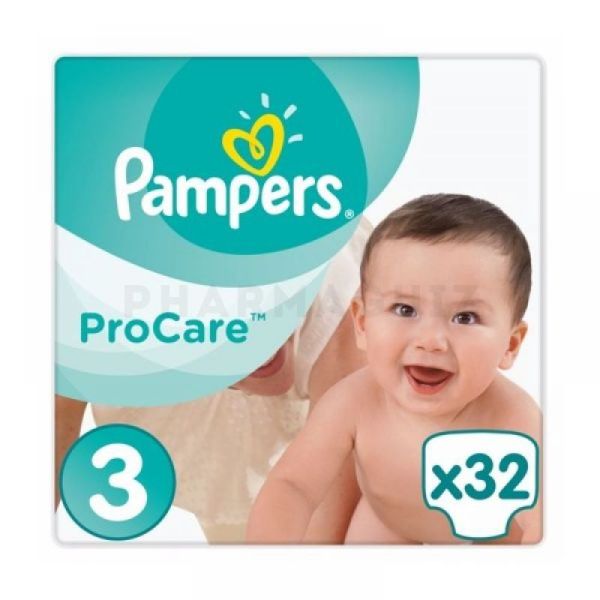 Pampers - Procare Taille 3 - 32 couches