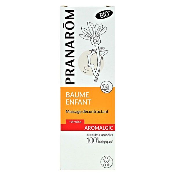 Pranarom - Aromalgic baume enfant massage décontractant - 40mL