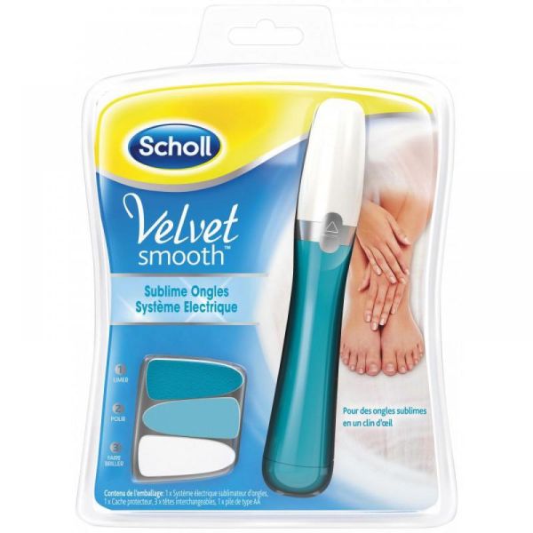 Scholl - Velvet smooth lime électrique ongles