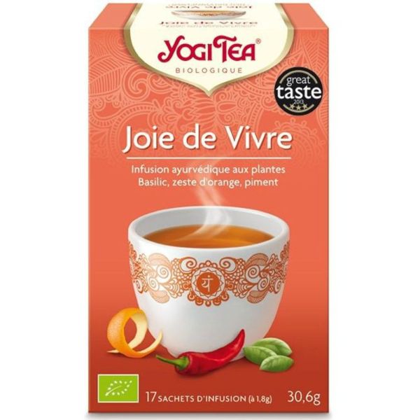 Yogi Tea - Joie de vivre 17 sachets - 30.6g