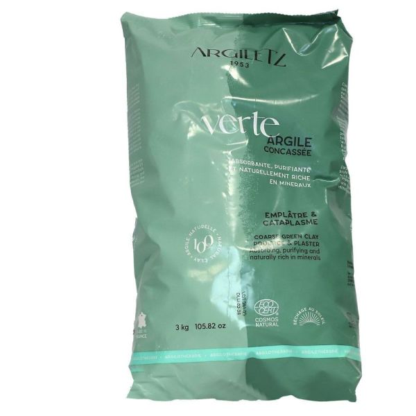 Argiletz - Argile verte concassée - 3kg