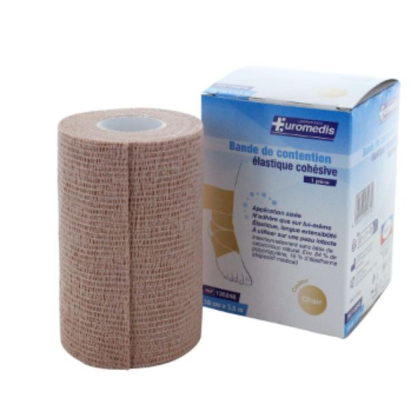 Euromedis - Bande de contention - 10 cm x 3.5 m