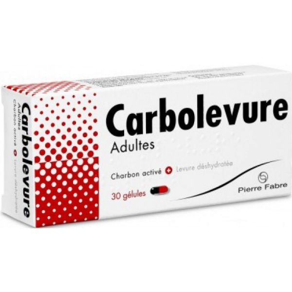Carbolevure Adulte - 30 gélules