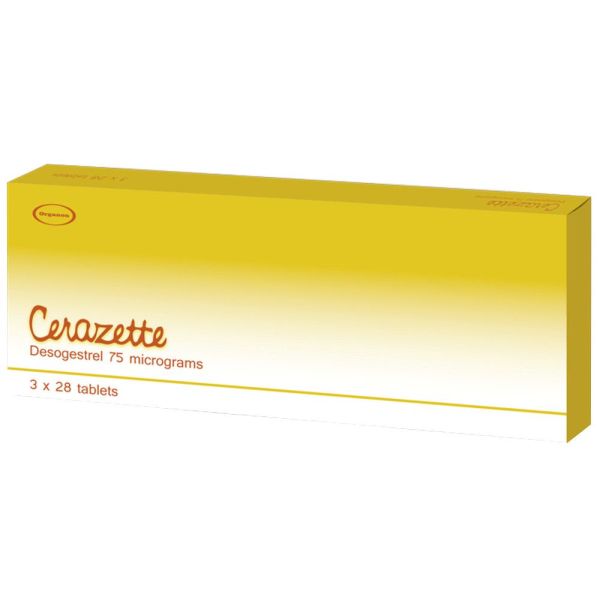 Cerazette 0,075 mg - 28 comprimés pelliculés