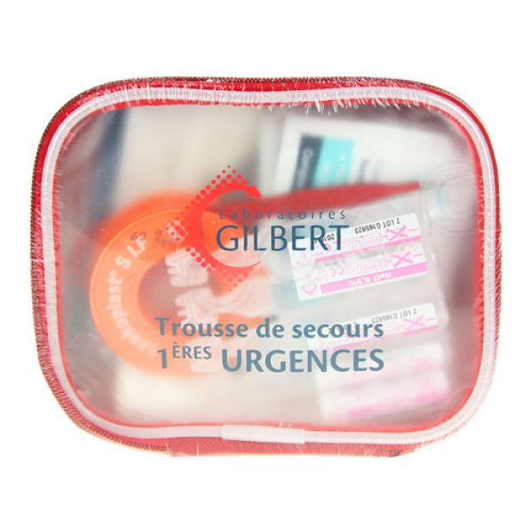 Gilbert - Trousse secours essentielle 1ères urgences