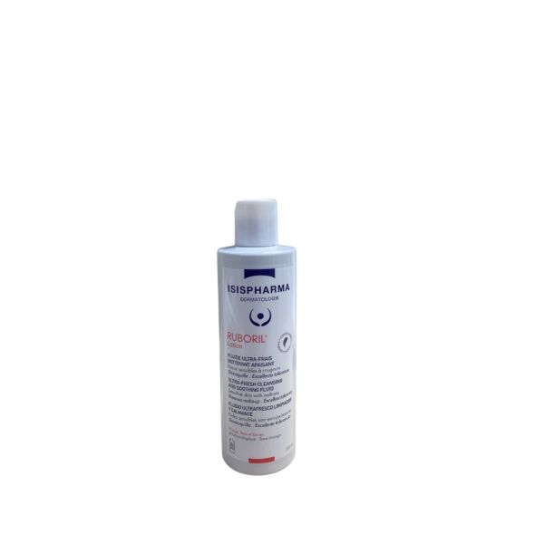 Isispharma - Ruboril Lotion Fluide Ultra-Frais Nettoyant Apaisant - 250 mL