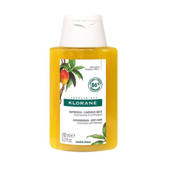 Klorane - Shampoing nutrition à la mangue - 100ml