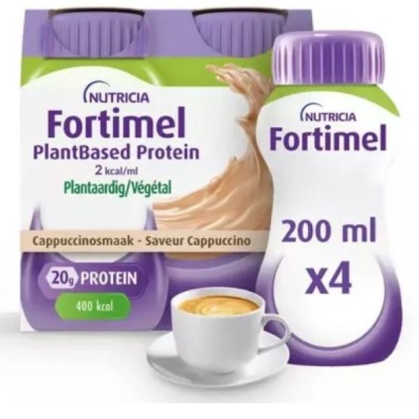 Nutricia - Fortimel végétal 2kcal/ml saveur cappuccino - 4x200ml