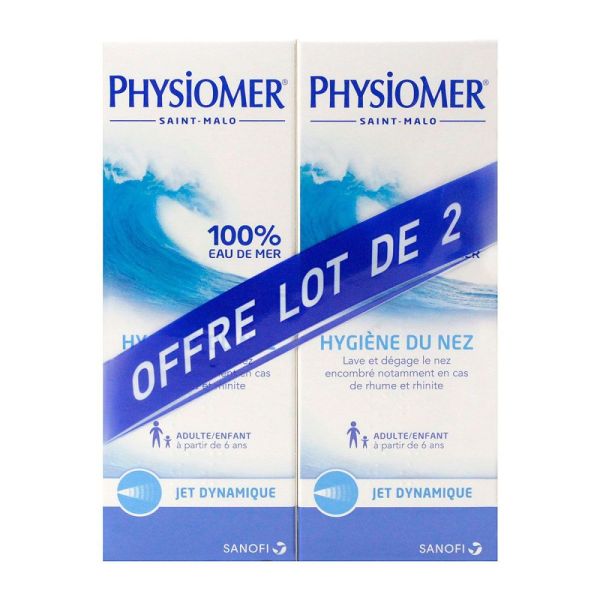 Physiomer - Hygiène du nez - 2 x 135 ml