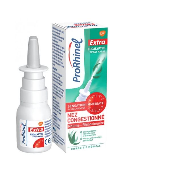 ProRhinel - Spray nasal décongestionnant Extra Eucalyptus - 20ml