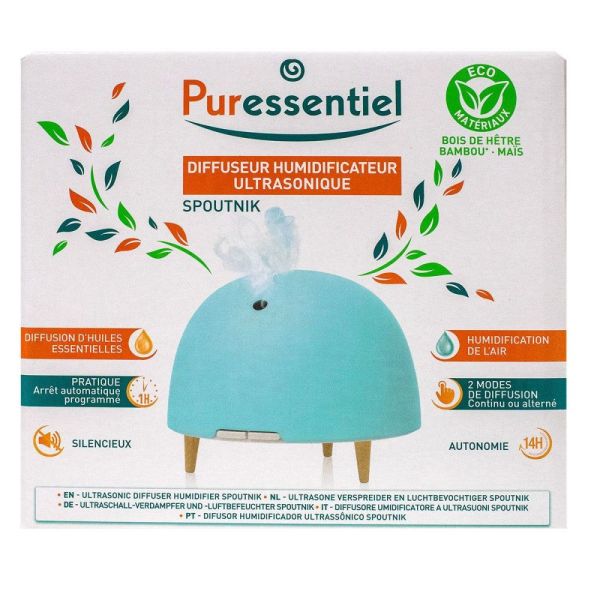 Puressentiel - Diffuseur Humidificateur Ultrasonique - Spoutnik