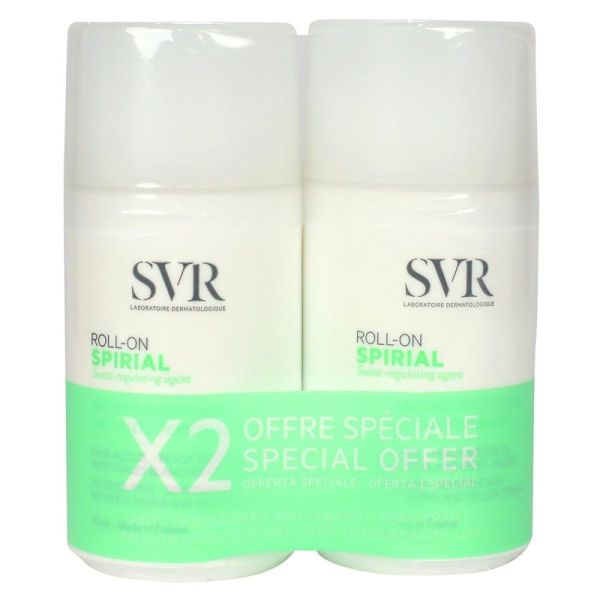Svr - Spirial Duo Roll-on Spirial - 2X50Ml