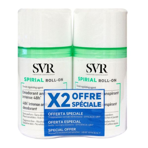SVR - Spirial Roll-on déodorant anti-transpirant