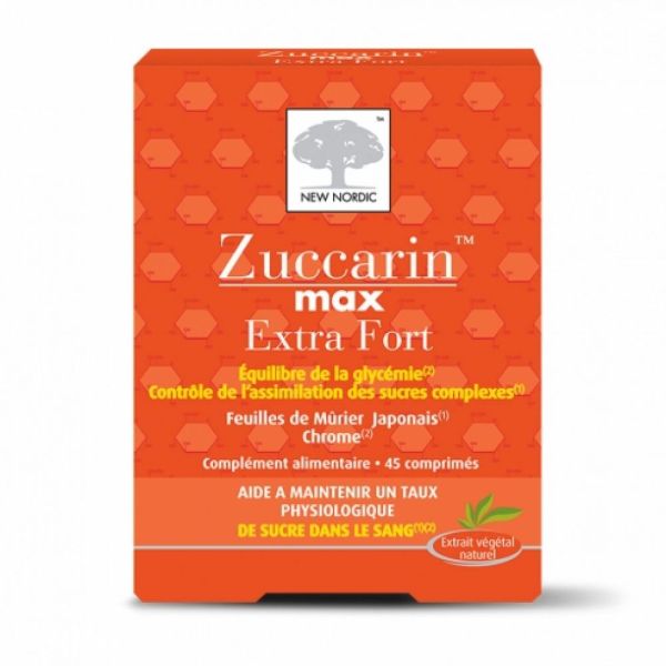 Zuccarin - Max extra fort équilibre de la glycémie