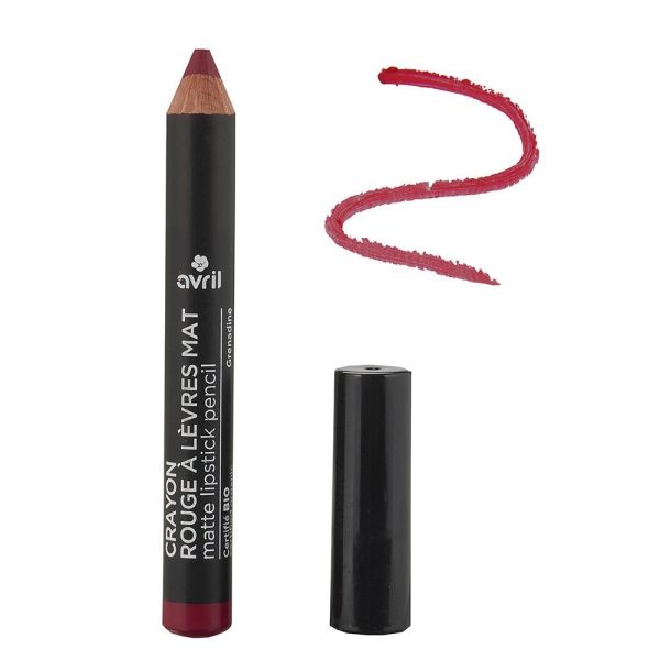 Avril - Crayon rouge à lèvres mat - Grenadine