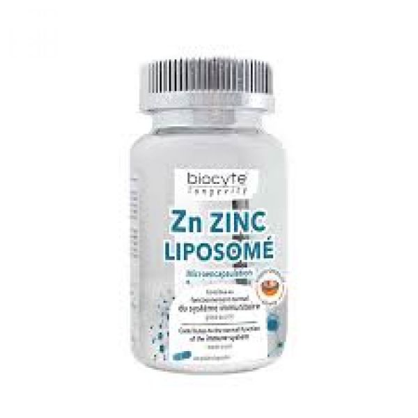Biocyte - Zinc Liposomal - 60 gélules