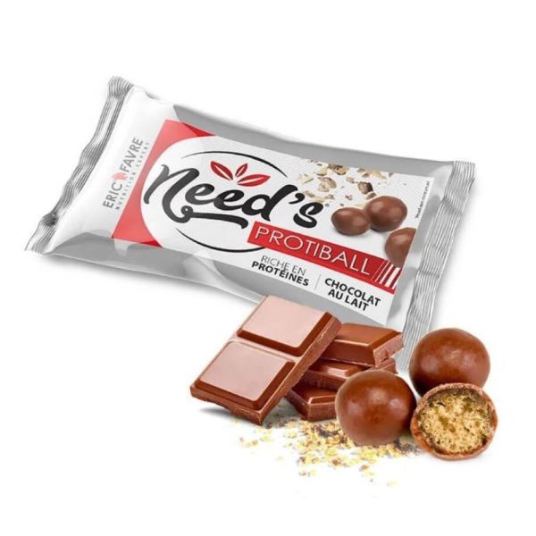 Eric Favre - Need's Protiball chocolat au lait - 38g