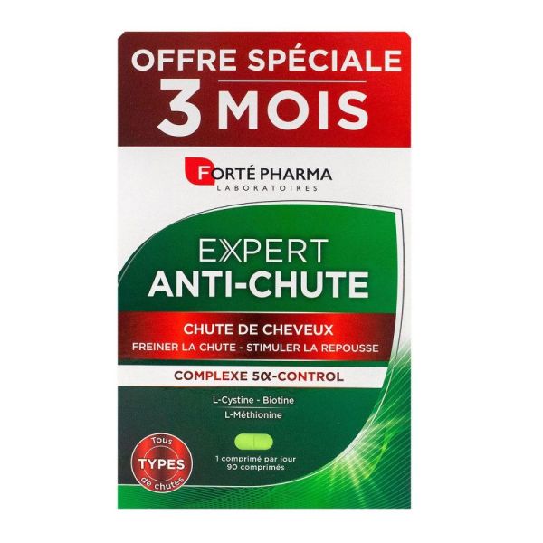 Forté Pharma - Expert cheveux anti chute - 90 comprimés