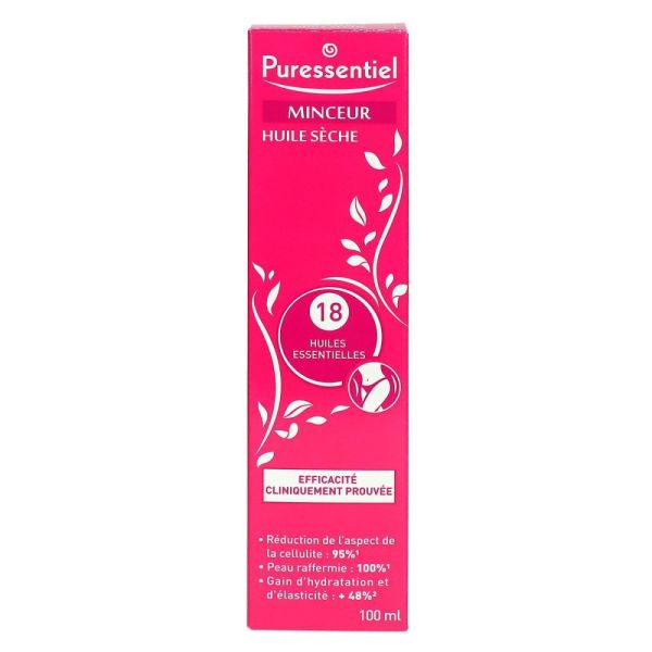 Puressentiel - Huile sèche minceur 18 huiles essentielles - 100ml