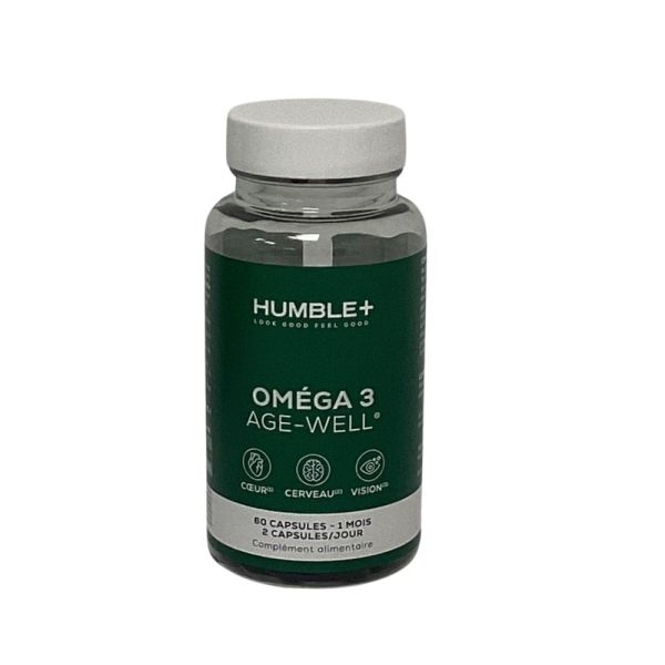 Humble+ - Omèga 3 Age-Well - 60 Capsules