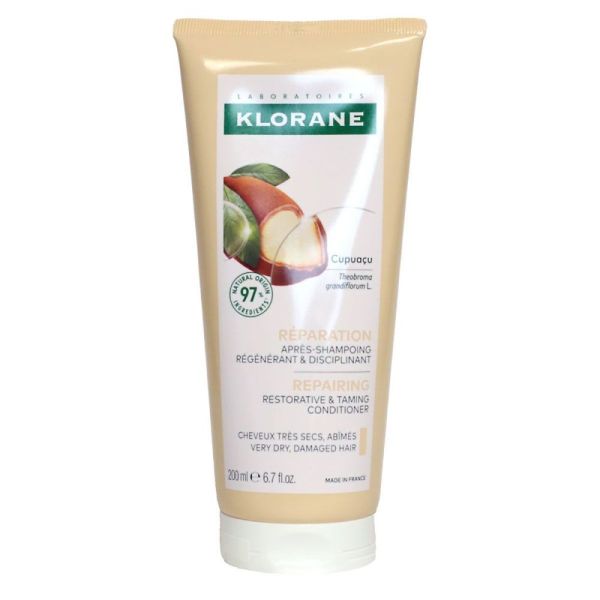 Klorane -  Après-Shampoing Régénérant et Disciplinant - 200ml
