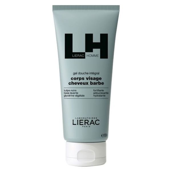 Lierac Homme - Gel douche intégral corps visage cheveux barbe - 200 ml