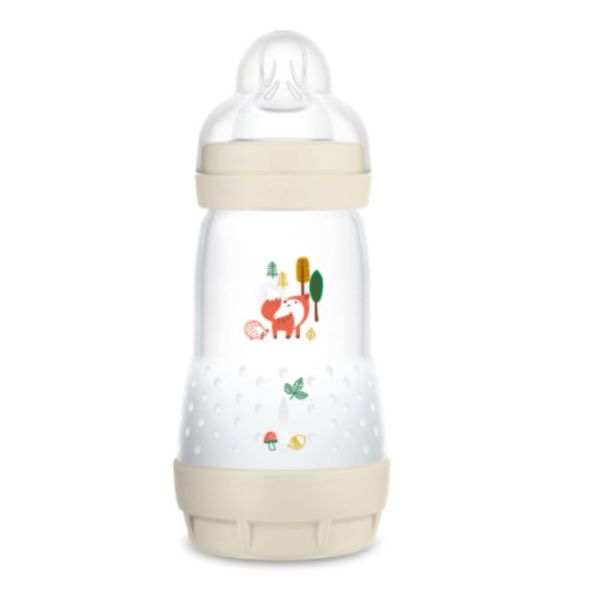 Mam - Biberon anti-coliques easy start - 260ml - Renard - 2mois+